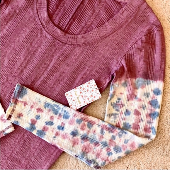 🌺🎉HP🎉🌺 NWT Free People Big Sur Tie Dye Top - Picture 7 of 13